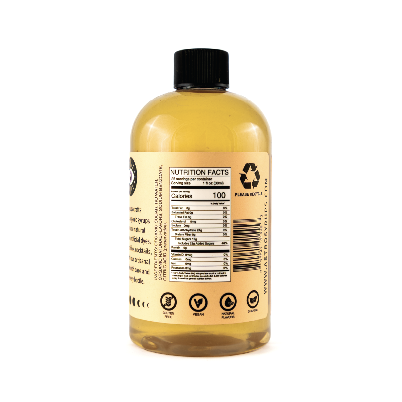 Astro Syrups Caramel (12oz)