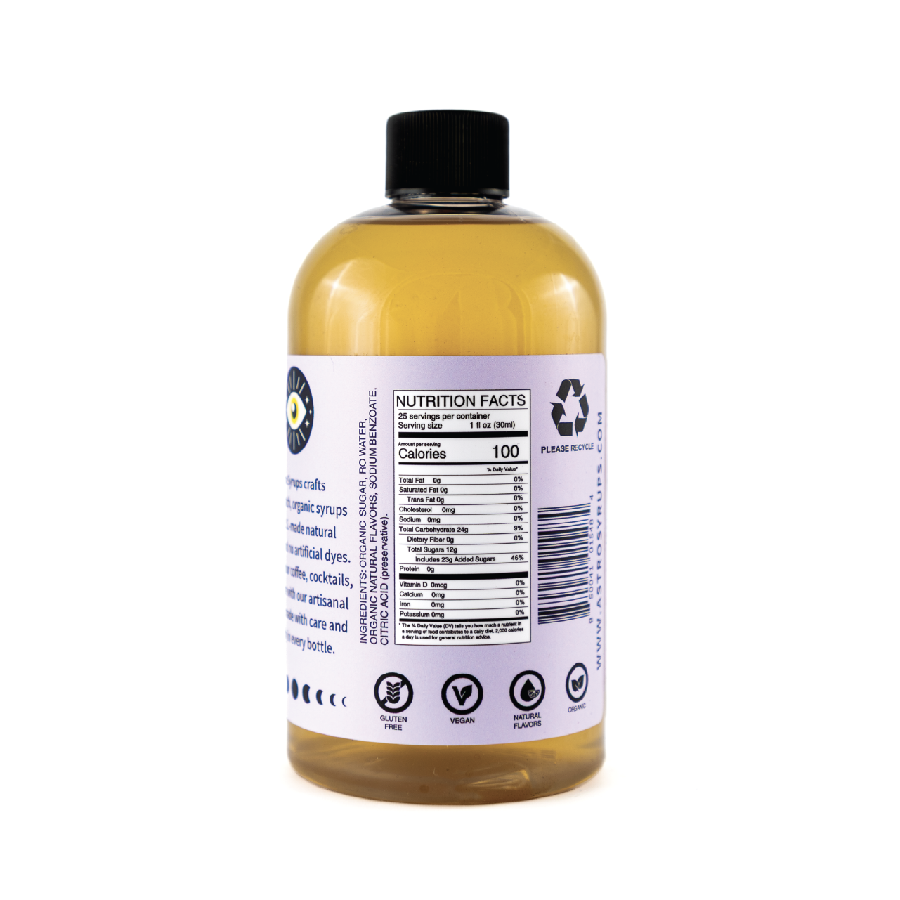 Astro Syrups Lavender (12oz)