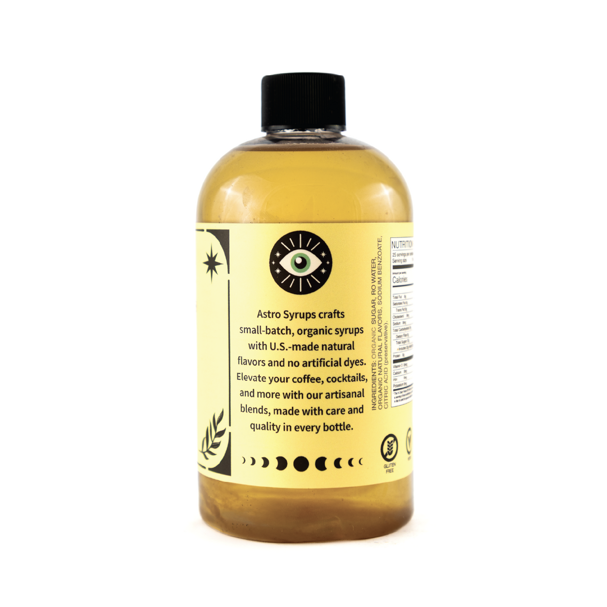 Astro Syrup Astro Syrups Vanilla | Organic Vanilla Syrup for Coffee, Tea & Desserts ...