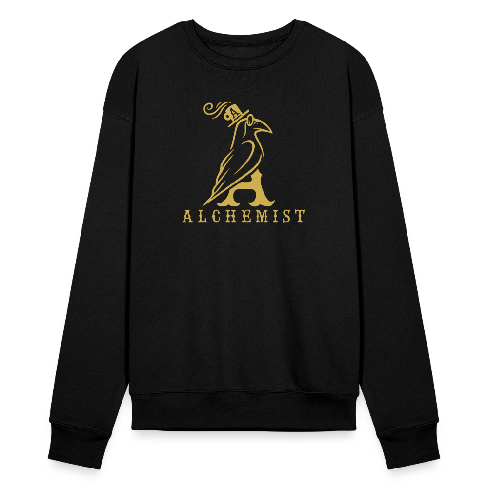 Bella + Canvas Unisex Sweatshirt Alchemist Gold - black