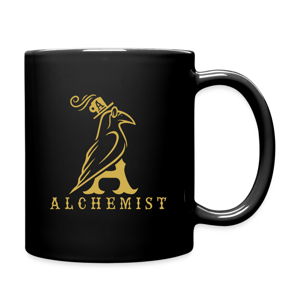 Full Color Mug classic logo gold - black